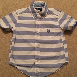 Chaps Ralph Lauren 3T Dress Button Short sleeve